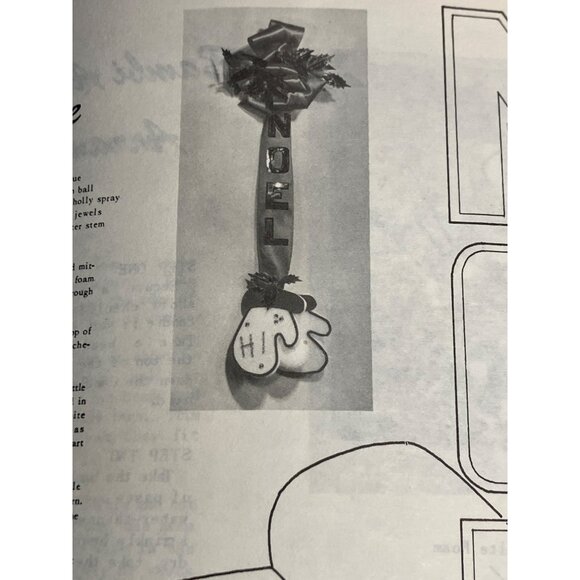 Vintage 1966 Christmas Styrofoam Projects Booklet - Picture 11 of 16